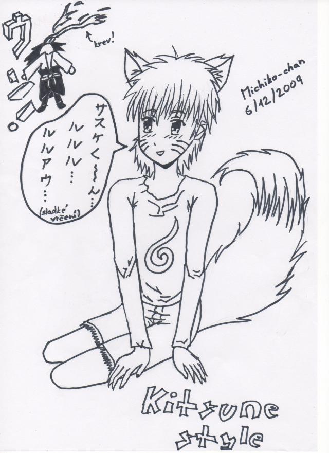 Kitsune style! Be careful Sasuke!